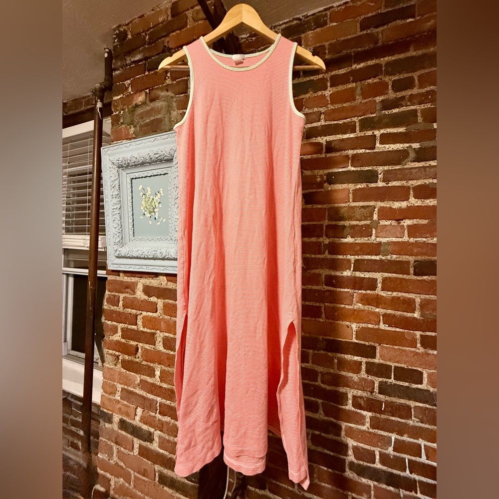 LAKE Pajamas Sleeveless Midi Nightshirt X-SMALL